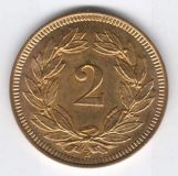 2 Rappen 1913 - unz.-